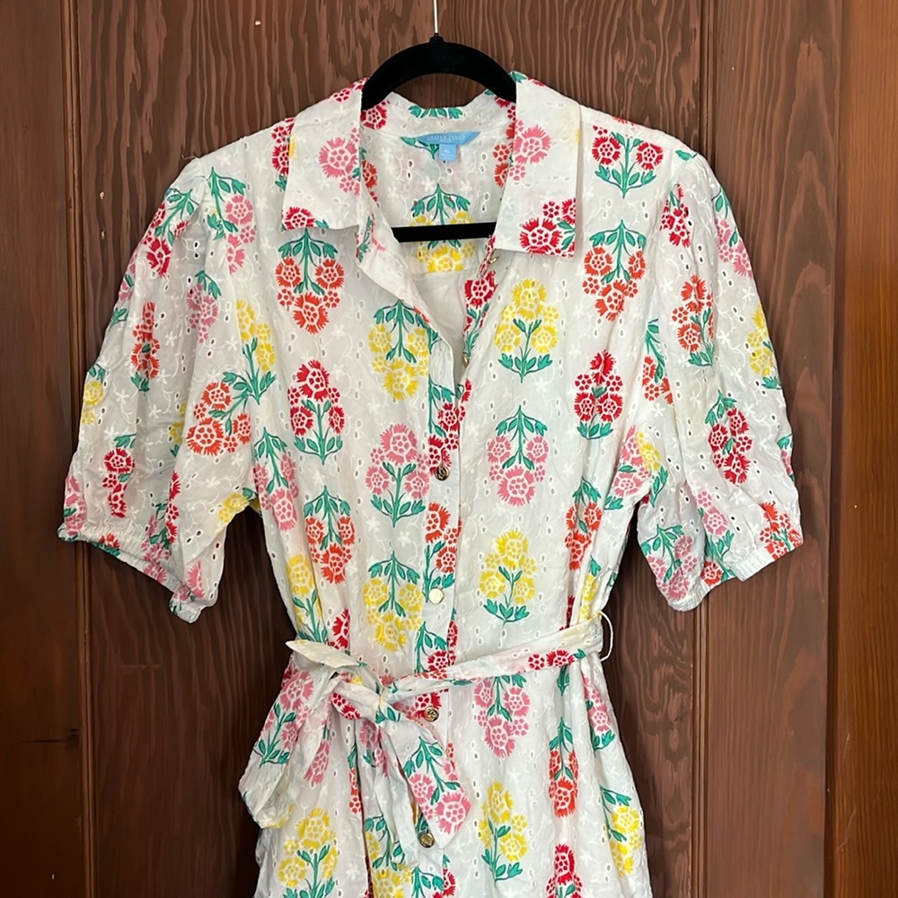 Draper James eyelet floral dress